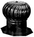 Ll Building Products 12In Black Glv Wind Turbine GIC12BL