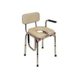 Product details for Guardian Padded Drop-Arm Commode Replacement Seat Pad222-0716