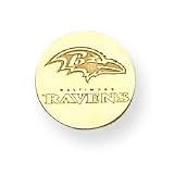 14K Baltimore Ravens Logo w/Name Disc Tie Tac