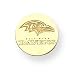 14K Baltimore Ravens Logo w/Name Disc Tie Tac
