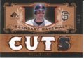 2007 SP Authentic Will Clark Triple Game-Worn Jersey Card