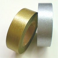 マスキングテープ2コセット　金×銀 （MT02P011） kamoi mtシリーズ／2P