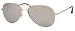 Mens Gents Aviator Designer Fashion Eyewear Sunglasses / Shades by ITL Italia with Mirror Lens - UV Proctection