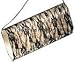 Gold Clutch Bags Glamorous Cream Clutch Bag with Black Lace