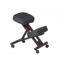 KCW77 Office Star - Ergonomic Kneeling Chair With Wood Frame And Memory Foam