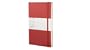 Moleskine Classic Red Notebook, Ruled Large