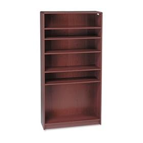 1890 Series Bookcase, 6 Shelves, 36w x 11-1 2d x 72-5 8h, Mahogany