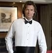 Tuxedo Shirt - 1/4" Pleat Wing Microfiber White