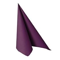 50 x Premium "Royal Collection" Servietten 40cm x 40cm - Lila 10820