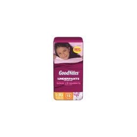 GOODNITES LG/XLG GRL JMB 21720 Size: 4X12