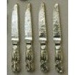 10 Dollhouse Large Table Knives in Pewter by Warwick Miniatures