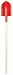 Children's Toy Gardening Tools: Kid Sized Metal Miner Shovel 29.5
