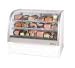 49 Marketeer Refrig Display Case, Curved Glass Front, 2 Adj. Shelves/Lighting