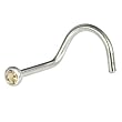 Swarovski CRYSTAL GOLDEN SHADOW Screw Nose Ring