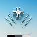 Aluminum Fan Spacer Kit For Use w/Flex Fans AMC/Ford/GM Incl. 2 in. Spacer/Washer/Bolts