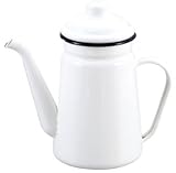 プロミネンス ホーロー コーヒーポット 1.0L ホワイト H-8943