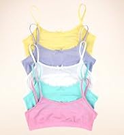 5 Pack - Cotton Rich Assorted Crop Tops