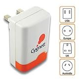 Cygnett Groove Power International - Travel Charger for iPod and iPhone