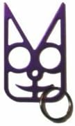 Safety Cat Women's Self Defense Keychain - Purple