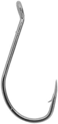 92554 Strong Stainless Steel Octopus Fishing Hook (4/0 - 25 Pack)
