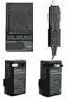 AC/DC Battery Charger for Samsung SLB-0837, SLB0837 Battery, Works for Samsung Digimax i6, i70, L50, L60, L73, L80, L-700, NV3, NV7 Digital Camera