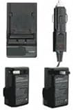 AC/DC Battery Charger for Samsung SLB-0837, SLB0837 Battery, Works for Samsung Digimax i6, i70, L50, L60, L73, L80, L-700, NV3, NV7 Digital Camera