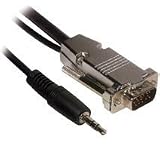 Cables To Go Plenum UXGA HD15 Video Cable with 3.5mm Audio Connectors (35 feet)