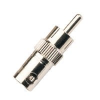 Adaptor BNC socket to RCA plug