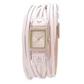 Kahuna KLS-0047L - Reloj de mujer de cuarzo, correa de piel color blanco