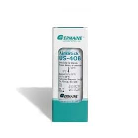 AimStick US-4OB Urinalysis Reagent Strips for Glucose, Protein, Nitrite and Leukocytes