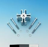 Aluminum Fan Spacer Kit For Use w/Flex Fans AMC/Ford/GM Incl. 2 in. Spacer/Washer/Bolts