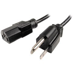 Cables Unlimited PWR-1000-12 Shielded AC UL Power Cord (12 feet)