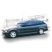 Auto-Halbgarage aus Nylon f�r Kombi-Fahrzeuge, 338x155x64cm