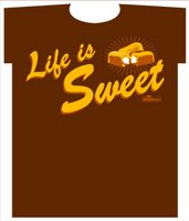Twinkie: Life Is Sweet Tshirt.