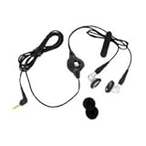BlackBerry Wired Stereo headset, 3.5mm, Black