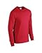 Gildan (5400) - 100% Cotton Long Sleeve T-Shirt (Red) (X-Large)