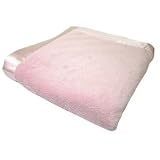 Elegant Baby Pink Microfiber Blanket 36 x 45 With... by Elegant Baby