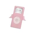 Ipod nano 2nd generation silicone case - pink or white angel - pink