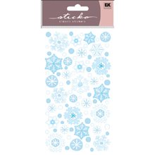 EK Success Sticko Winter Snowflakes Stickers