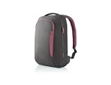 Belkin F8N078-SGF-DL 17-Inch Energy Collection Slim Backpack (Gray/Flamingo Pink)