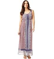 Indigo Collection Bali Print Maxi Dress with Camisole