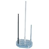 All Sales 6206K Stubbie Black Powder Coated 6 Antenna by All Sales
