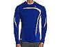 Mizuno Breath Thermo Running Crew | Men's Workout Surf/Silver