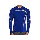 Mizuno Breath Thermo Running Crew | Mens Workout Surf Silver by Mizuno