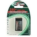 Ansmann 5030332 9V E-Block 250mAh NiMH Akku 1er Pack