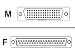 Cisco - Serial cable - DB-60 (M) - DB-37 (F) - 3 m