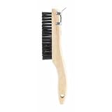 Dqb Industries 46849 Wood Wire Scratch Brush and Scraper with Block Handle 9.5