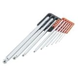 TRUSCO ロングボールポイントトーション六角棒レンチ セット品 CAADBE_FLDRP