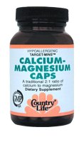 Calcium Magesium Gluten-Free - 180 - VegCap