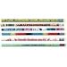 MOON PRODUCTS Decorated Wood Pencil, Caught Doing Good, HB #2, Green Brl, Dozen